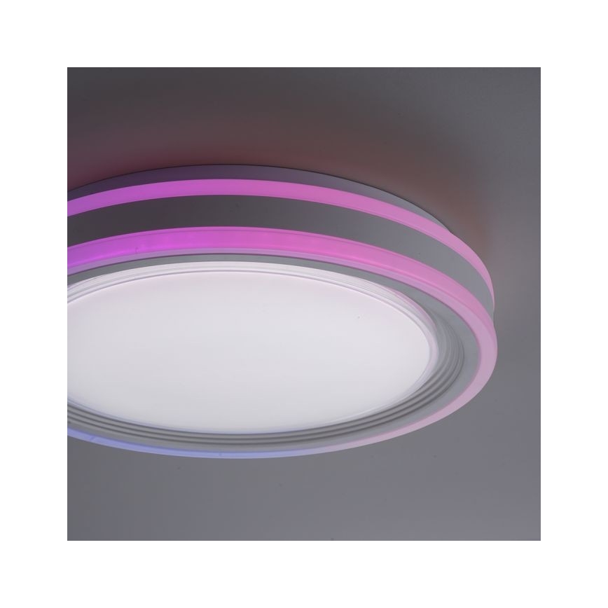 Leuchten Direkt 15152-16 - LED RGBW Димируем плафон SPHERIC LED/18W/230V + дистанционно