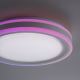 Leuchten Direkt 15152-16 - LED RGBW Димируем плафон SPHERIC LED/18W/230V + дистанционно