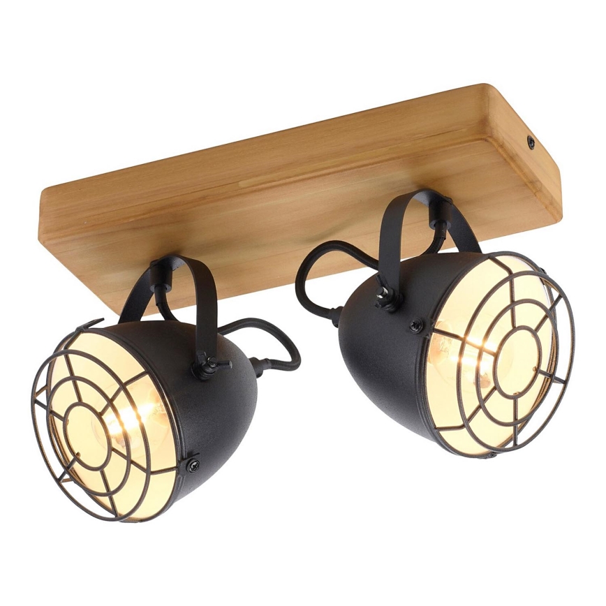 Leuchten Direkt 15172-18 - Спот BEETLE 2xE14/10W/230V бор