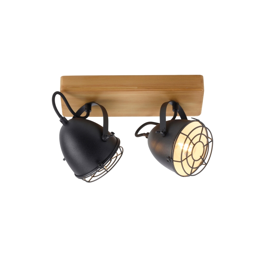 Leuchten Direkt 15172-18 - Спот BEETLE 2xE14/10W/230V бор