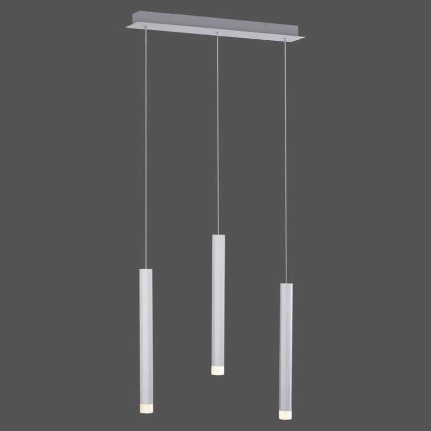 Leuchten Direkt 15203-95 - LED Висящ полилей BRUNO 3xLED/4,8W/230V бял