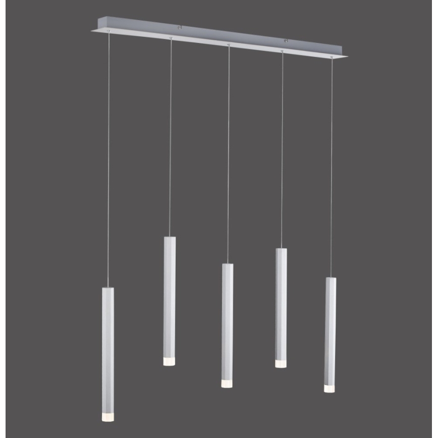 Leuchten Direkt 15205-95 - LED Висящ полилей BRUNO 5xLED/4,8W/230V