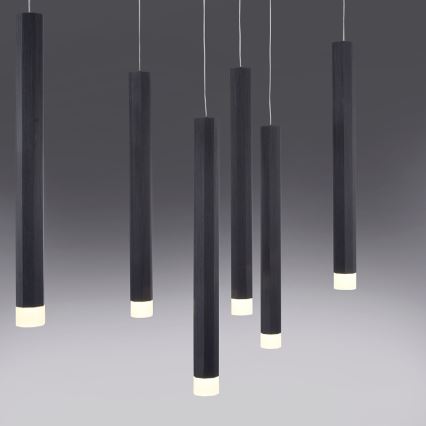 Leuchten Direkt 15206-18 - LED Висящ полилей 10xLED/4,8W/230V черен