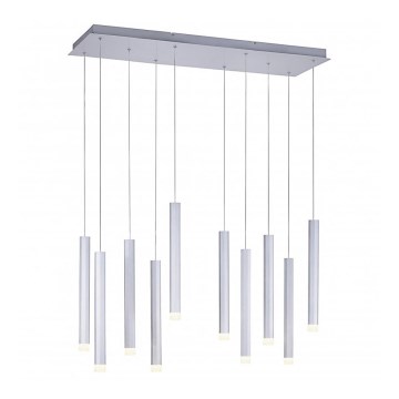 Leuchten Direkt 15206-95 - LED Висящ полилей BRUNO 10xLED/4,8W/230V