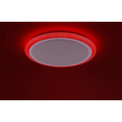 Leuchten Direkt 15230-16 - LED RGB Димируема лампа LUISA LED/42W/230V 3000-6400K + дистанционно