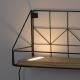 Leuchten Direkt 15277-18 - Shelf с LED осветление BOARD 2xLED/1,75W/230V 45 см евкалипт