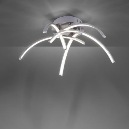 Leuchten Direkt 15340-55 - LED Полилей за повърхностен монтаж VALERIE 5xLED/3,7W/230V