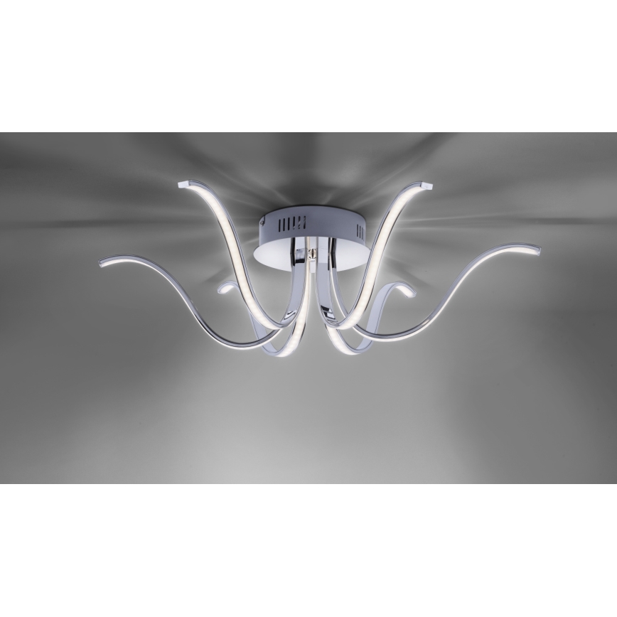 Leuchten Direkt 15342-17 - LED Полилей за повърхностен монтаж VALERIE 6xLED/4,5W/230V