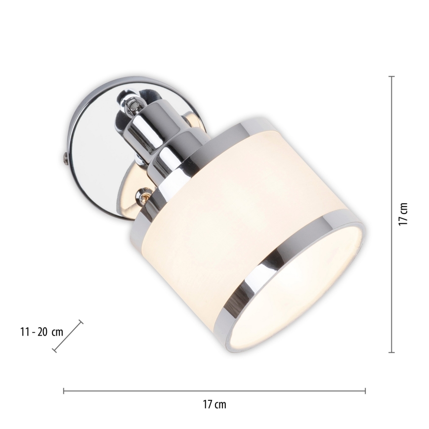 Leuchten Direkt 15371-17 - Спот аплик ACCOR 1xE14/25W/230V