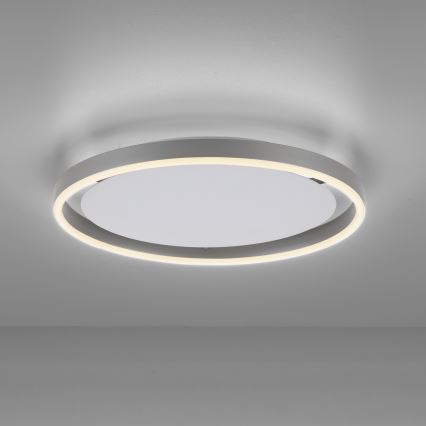 Leuchten Direkt 15391-95 - LED Димируем плафон RITUS LED/20W/230V матов хром