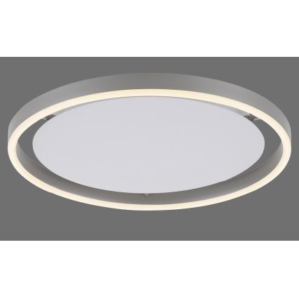 Leuchten Direkt 15391-95 - LED Димируем плафон RITUS LED/20W/230V матов хром