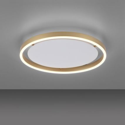 Leuchten Direkt 15392-60 - LED Димируем плафон RITUS LED/28W/230V месинг