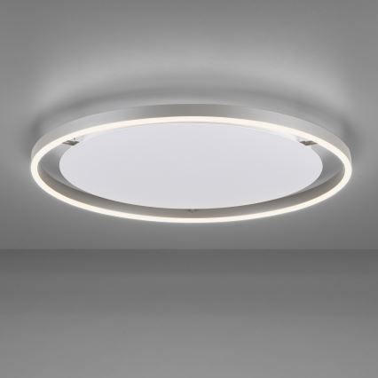 Leuchten Direkt 15392-95 - LED Димируем плафон RITUS LED/30W/230V матов хром