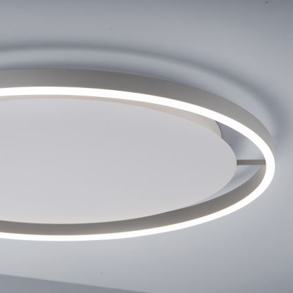 Leuchten Direkt 15392-95 - LED Димируем плафон RITUS LED/30W/230V матов хром