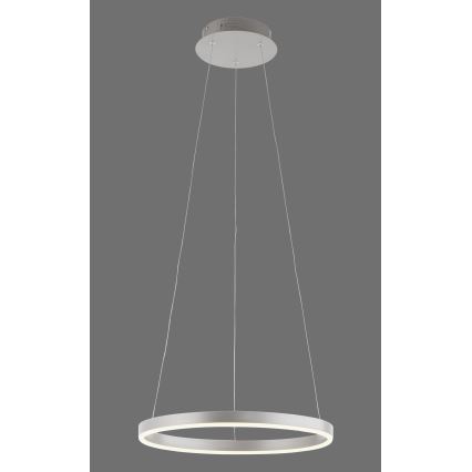 Leuchten Direkt 15393-95 - LED Димируем пендел RITUS LED/20W/230V матов хром