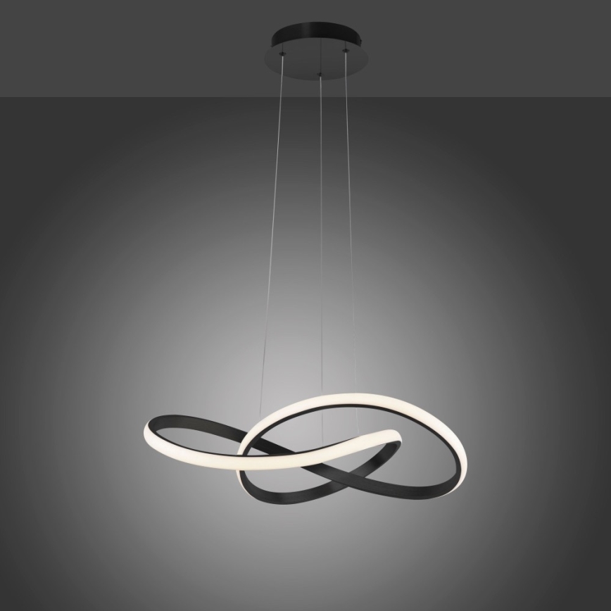 Leuchten Direkt 15402-18-LED Димируем висящ полилей MARIA LED/25W/230V черен