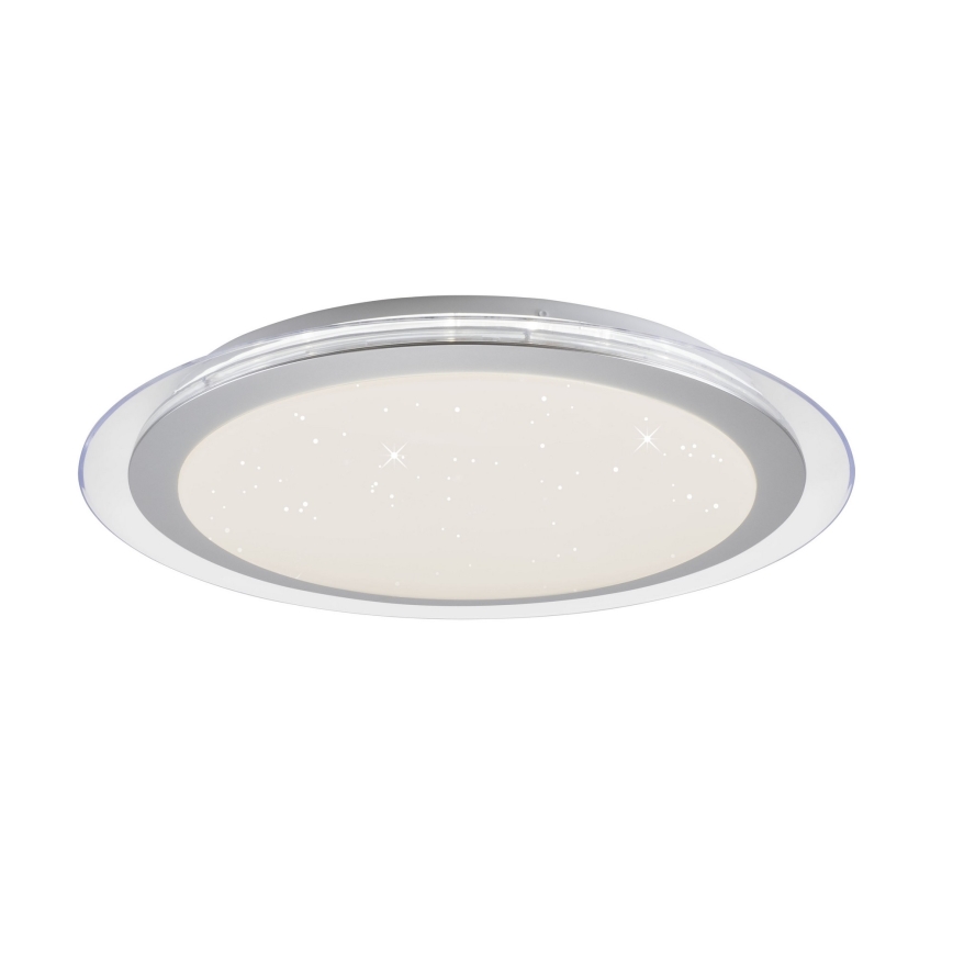 Leuchten Direkt 15411-21- LED RGB Димируем плафон CYBA LED/26W/230V + дистанционно