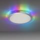 Leuchten Direkt 15411-21- LED RGB Димируем плафон CYBA LED/26W/230V + дистанционно