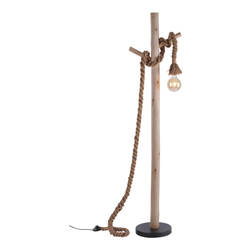 Leuchten Direkt 15484-18 - Лампион ROPE 1xE27/15W/230V
