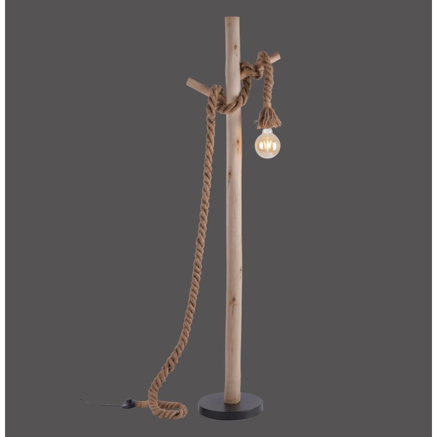 Leuchten Direkt 15484-18 - Лампион ROPE 1xE27/15W/230V