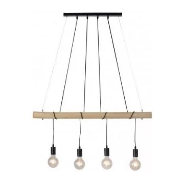 Leuchten Direkt 15505-18 - LED Висящ полилей TERO 4xE27/60W/230V