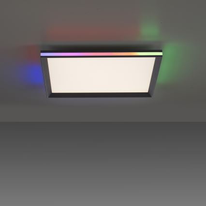 Leuchten Direkt 15556-18 - RGBW Димируем плафон GALACTICA LED/32W/230V 2700-5000K + дистанционно управление