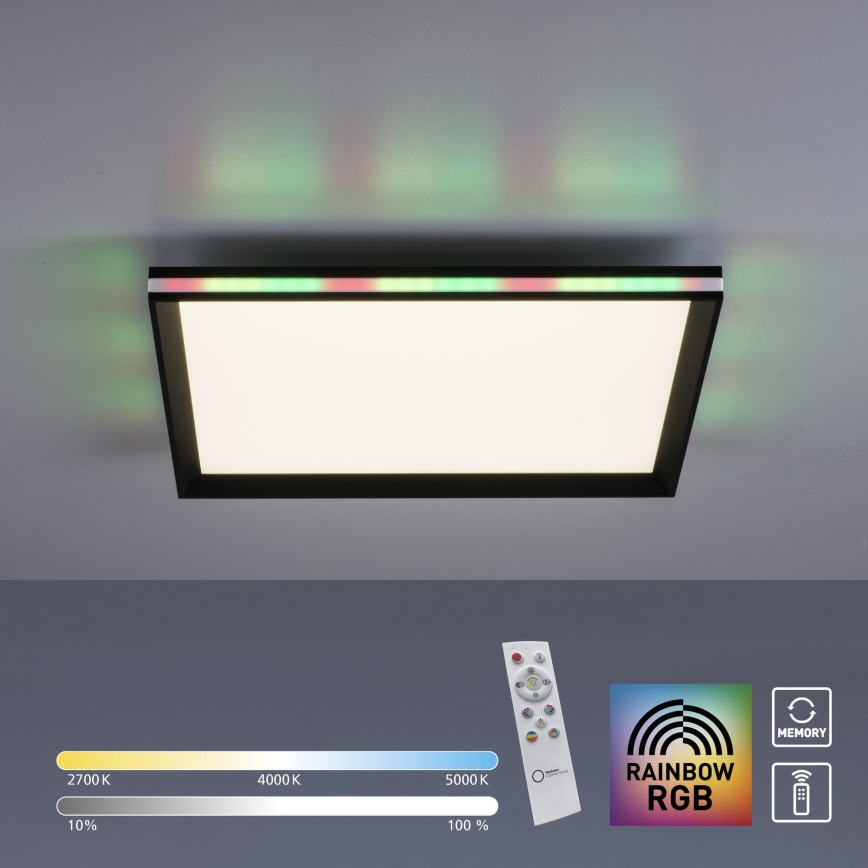 Leuchten Direkt 15556-18 - RGBW Димируем плафон GALACTICA LED/32W/230V 2700-5000K + дистанционно управление