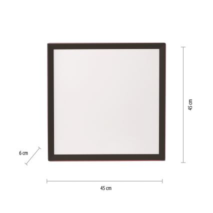 Leuchten Direkt 15556-18 - RGBW Димируем плафон GALACTICA LED/32W/230V 2700-5000K + дистанционно управление