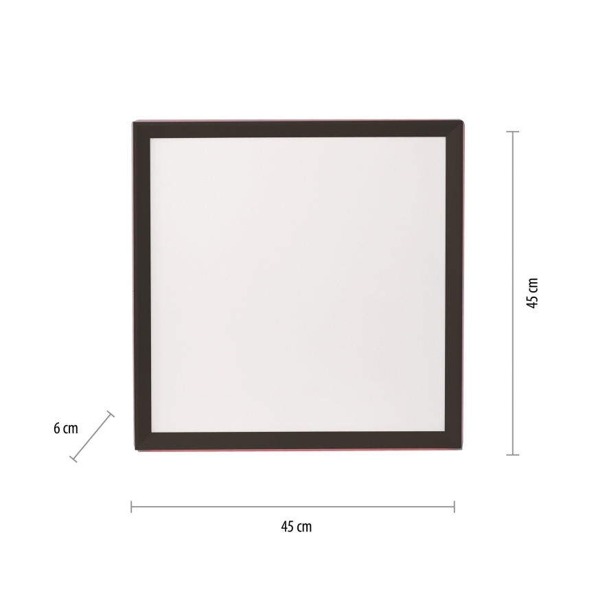 Leuchten Direkt 15556-18 - RGBW Димируем плафон GALACTICA LED/32W/230V 2700-5000K + дистанционно управление