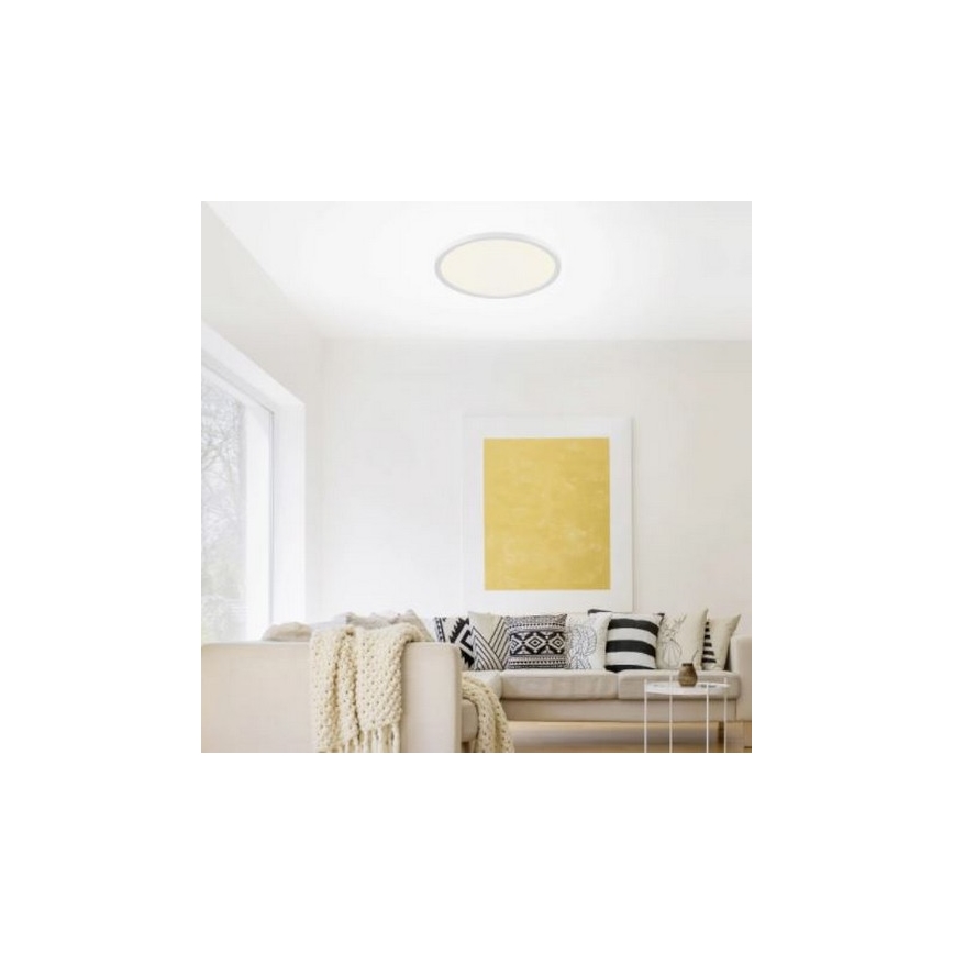 Leuchten Direkt 15571-16 - LED Димируема лампа FLAT LED/23,5W/230V 2700-5000K + дистанционно
