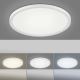 Leuchten Direkt 15571-16 - LED Димируема лампа FLAT LED/23,5W/230V 2700-5000K + дистанционно