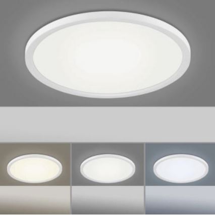 Leuchten Direkt 15571-16 - LED Димируема лампа FLAT LED/23,5W/230V 2700-5000K + дистанционно