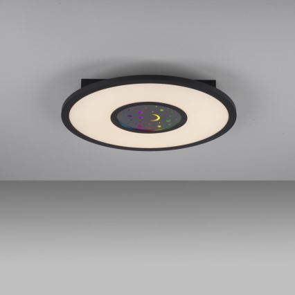 Leuchten Direkt 15572-18 - LED RGBW Димируем плафон ASTRO LED/17,5W/230V 2700-5000K + дистанционно