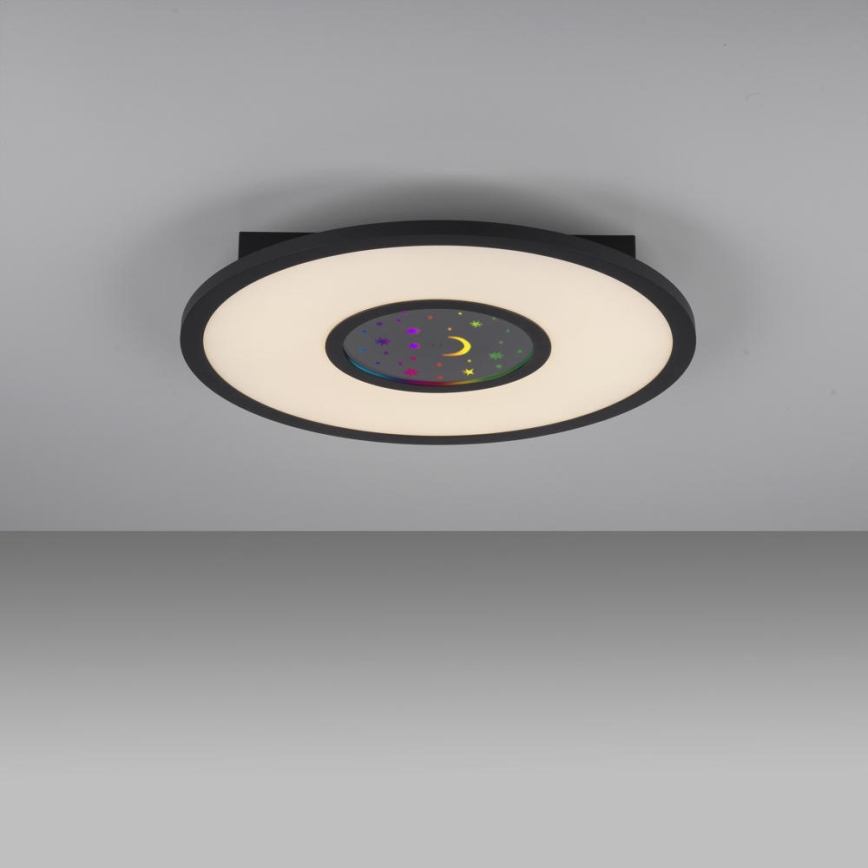 Leuchten Direkt 15572-18 - LED RGBW Димируем плафон ASTRO LED/17,5W/230V 2700-5000K + дистанционно