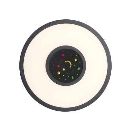 Leuchten Direkt 15572-18 - LED RGBW Димируем плафон ASTRO LED/17,5W/230V 2700-5000K + дистанционно