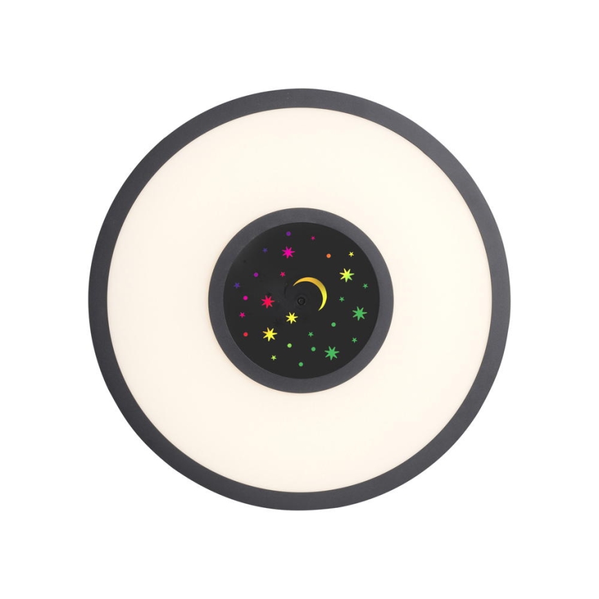 Leuchten Direkt 15572-18 - LED RGBW Димируем плафон ASTRO LED/17,5W/230V 2700-5000K + дистанционно