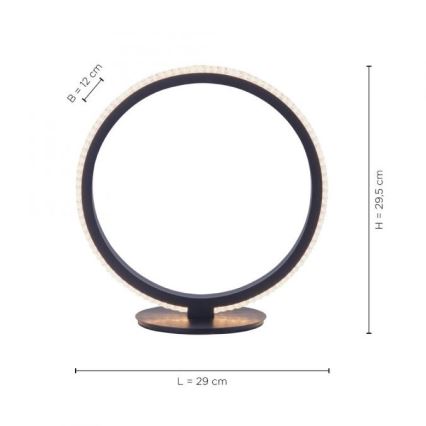 Leuchten Direkt 15612-18 - LED Настолна лампа MUSA LED/11W/230V