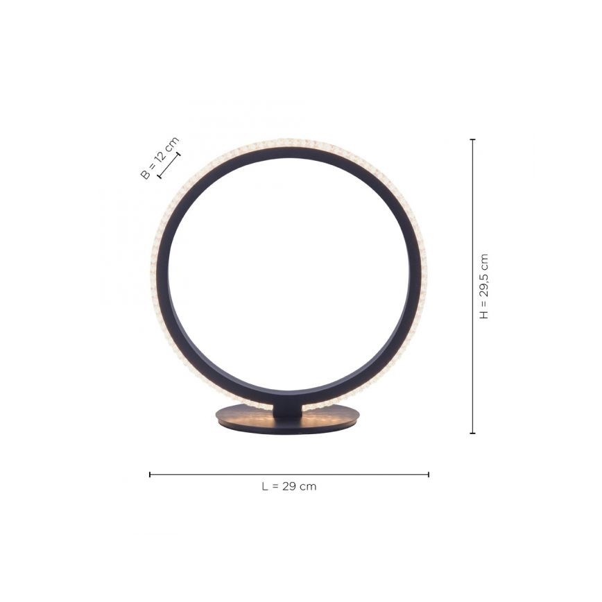 Leuchten Direkt 15612-18 - LED Настолна лампа MUSA LED/11W/230V
