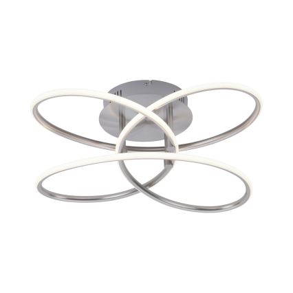 Leuchten Direkt 15660-55 - LED Димируем полилей за повърхностен монтаж NODE LED/27W/230V