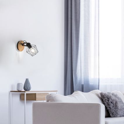 Leuchten Direkt 15671-78 - Стенен спот JARO 1xE27/60W/230V