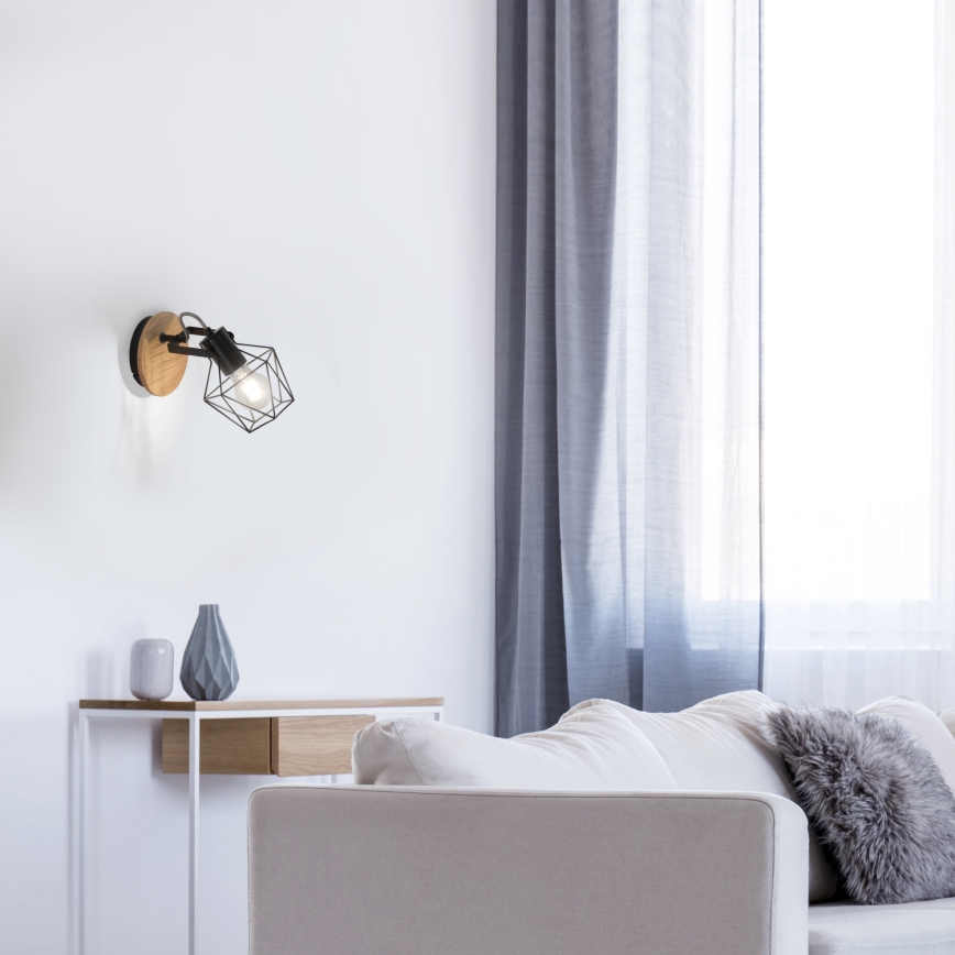 Leuchten Direkt 15671-78 - Стенен спот JARO 1xE27/60W/230V