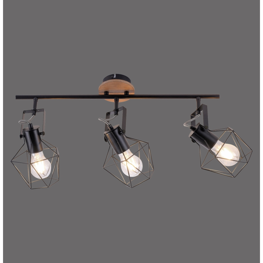 Leuchten Direkt 15673-78 - Прожектор, луна JARO 3xE27/60W/230V