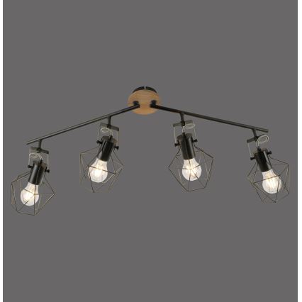 Leuchten Direkt 15674-78 - Прожектор, луна JARO 4xE27/60W/230V