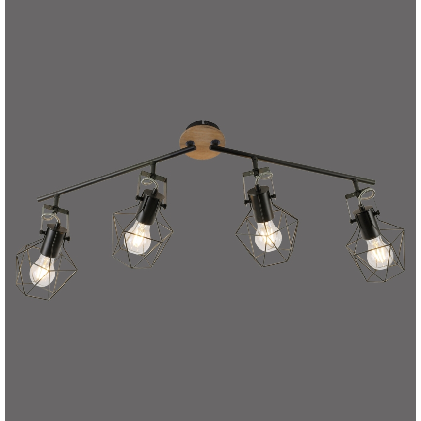 Leuchten Direkt 15674-78 - Прожектор, луна JARO 4xE27/60W/230V