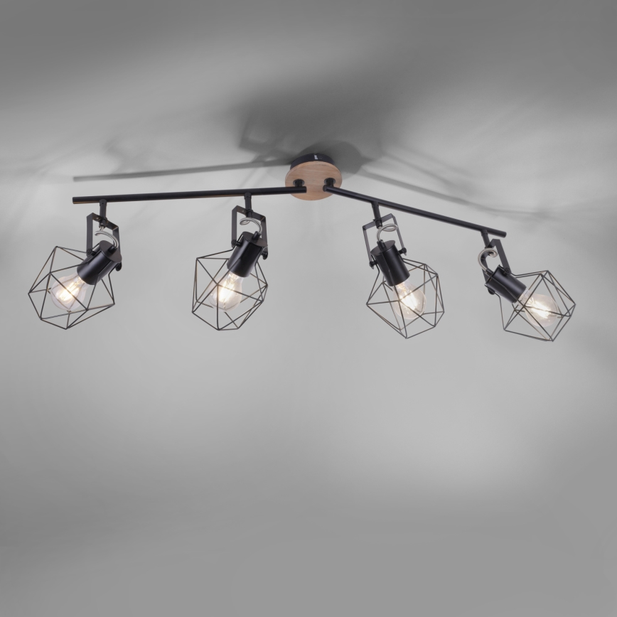 Leuchten Direkt 15674-78 - Прожектор, луна JARO 4xE27/60W/230V
