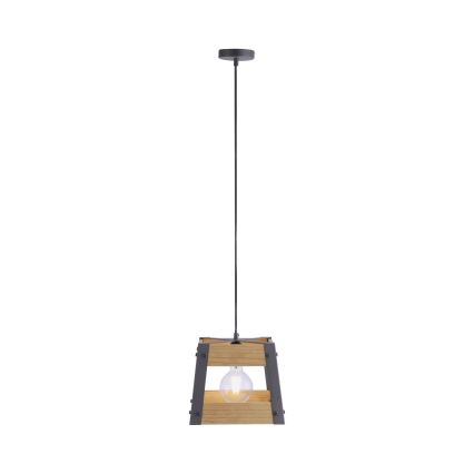 Leuchten Direkt 15720-79 - Полилей на въже CRATE 1xE27/60W/230V