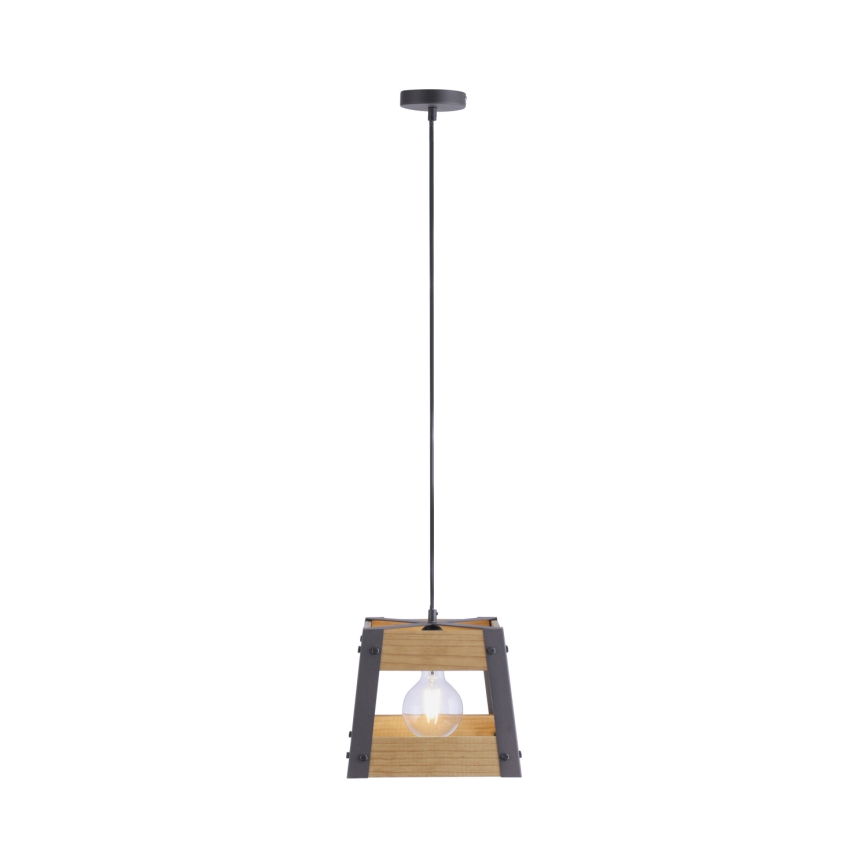 Leuchten Direkt 15720-79 - Полилей на въже CRATE 1xE27/60W/230V