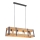 Leuchten Direkt 15721-79 - Полилей на въже CRATE 4xE27/60W/230V
