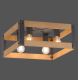 Leuchten Direkt 15724-79 - Таванна лампа CRATE 4xE27/60W/230V