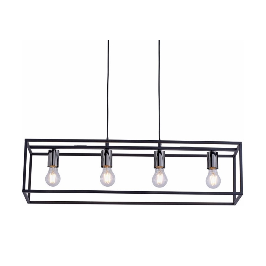 Leuchten Direkt 15854-18 - Висящ полилей FABIO 4xE27/60W/230V